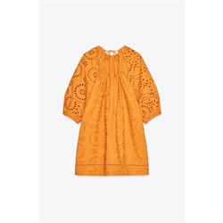 ZW COLLECTION EMBROIDERED SHORT DRESS