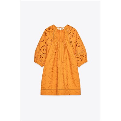 ZW COLLECTION EMBROIDERED SHORT DRESS