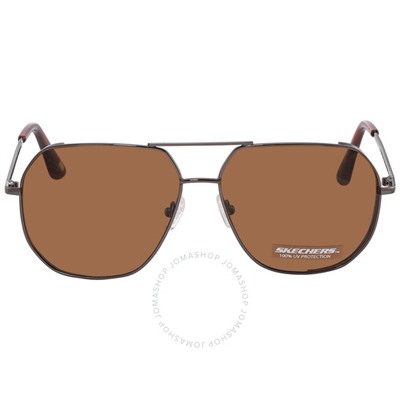 Skechers  Brown Navigator Men's Sunglasses Item No. SE6150 08E 61
