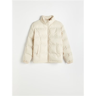 Steppjacke mit Stehkragen