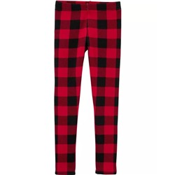 Buffalo Check Cozy Fleece Leggings