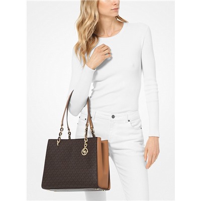 MICHAEL MICHAEL KORS Sofia Large Saffiano Leather Tote