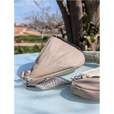 КОМБО испанские Ботинки - Дезерты от AB. ZAPATOS 2619 +итальянская сумка PELLE- PAOLO BAGS 397 (450) TAUPE АКЦИЯ