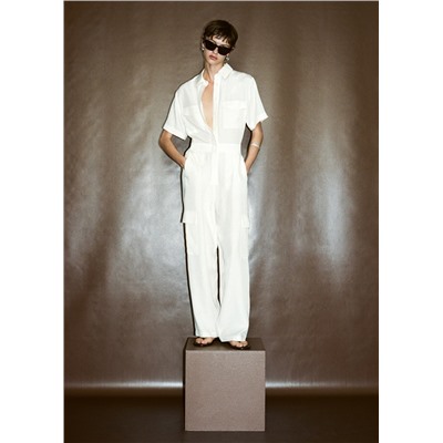 Mono camisero lyocell