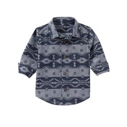 Geo Chambray Shirt