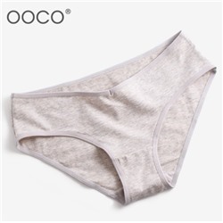 Трусики OOC*O из чистого хлопка, антибактериальные и дышащие. Набор из 3х штук