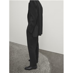 Americana traje crepe