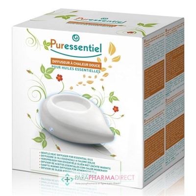 Puressentiel Diffuseur à Chaleur Douce pour Huiles Essentielles Blanc