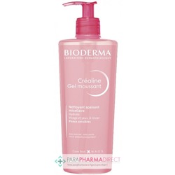 Bioderma Créaline Gel Moussant - Nettoyant Apaisant Micellaire 500 ml
