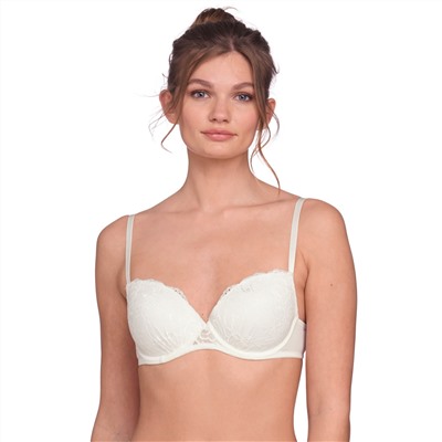 2 Damen Bügel-BHs mit floraler Spitze