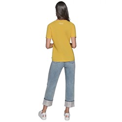 KARL LAGERFELD PARIS Women's Embroidered Bonjour T-Shirt