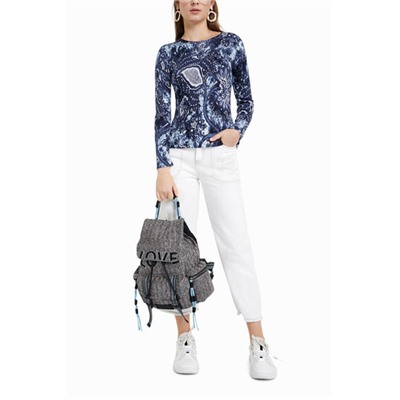 Jersey gran estampado floral