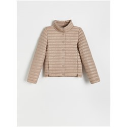 Steppjacke mit Stehkragen