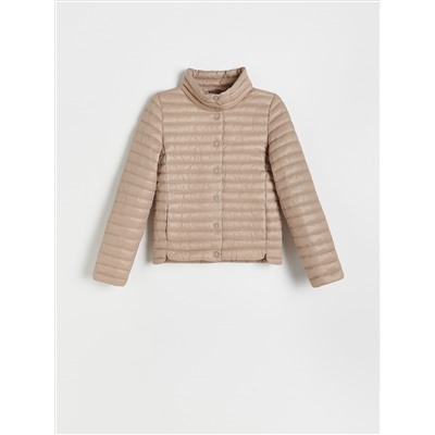 Steppjacke mit Stehkragen