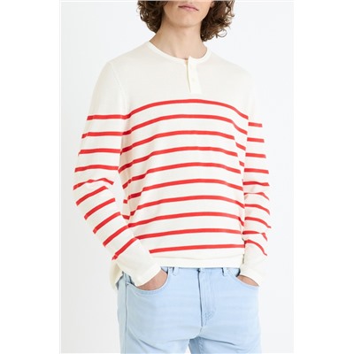 Jersey - Crudo y rojo