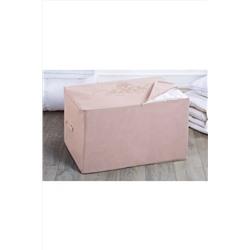 Madame Coco Çiçek Desen Varaklı Hurç - Pudra BHU-04-8682116178464