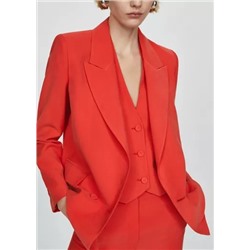 Chaleco traje botones