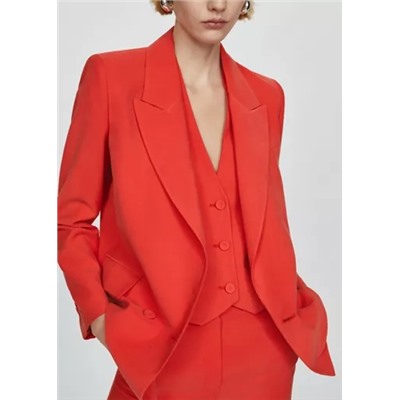 Chaleco traje botones