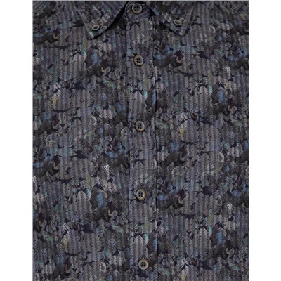 Yeşil Slim Fit Uzun Kollu Gömlek