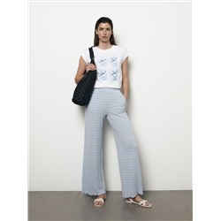 T-Shirt im Kimono-Stil mit Druck