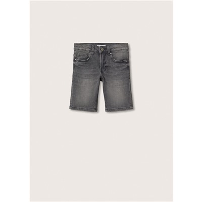 Bermudas denim algodón -  Niño | MANGO OUTLET España