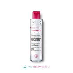 SVR Sensifine AR Eau Micellaire Nettoyant Démaquillant Apaisant Anti-Rougeurs Visage Yeux et Lèvres 200ml