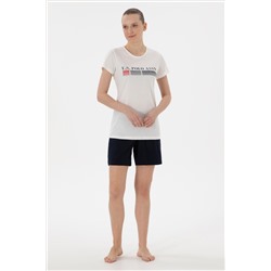 Kadın Ekru Pijama Takımı