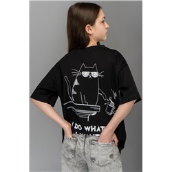 Детская футболка оверсайз Happyfox