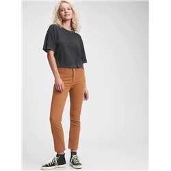 High Rise Cigarette Cords with Secret Smoothing Pockets