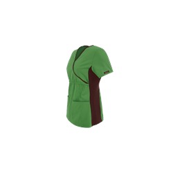 Cherokee Flexibles Scrubs Solid Mock Wrap Top