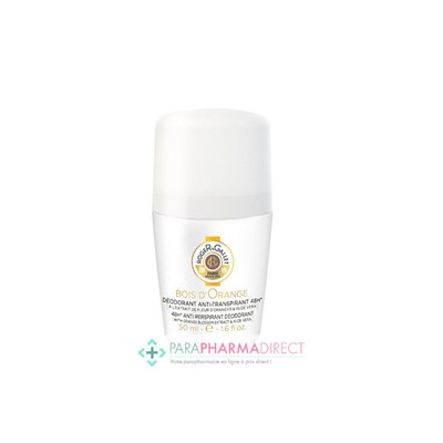 Roger & Gallet Bois d'Orange Déodorant Anti-Transpirant 48h Roll-On 50ml