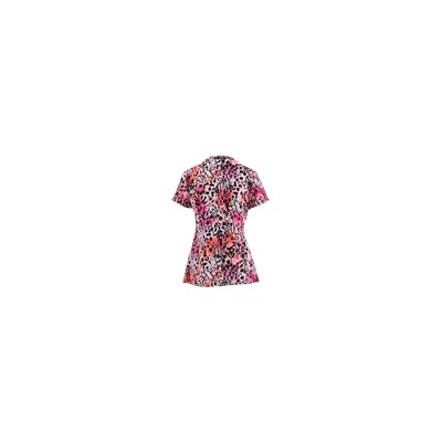 Dickies Xtreme Stretch Scrubs Wild Fur You Print Top