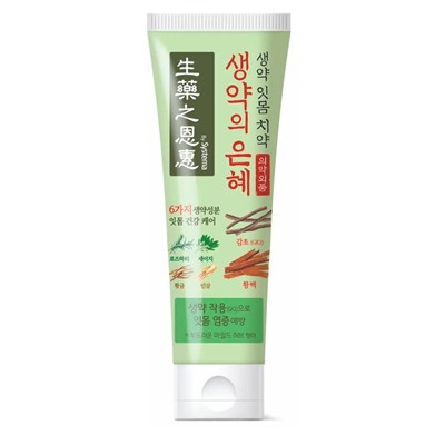 LION Herbal TB mild Зубная паста фитотерапия 90г
