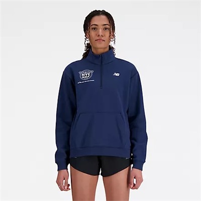 Women's United Airlines NYC Half Quarter Zip