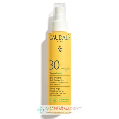 Caudalie Vinosun Protect - SPF30 - Spray Solaire Invisible Haute Protection 150ml