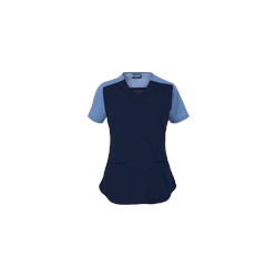 Butter-Soft Scrubs by UA™ Women's Color Block V-Neck Top