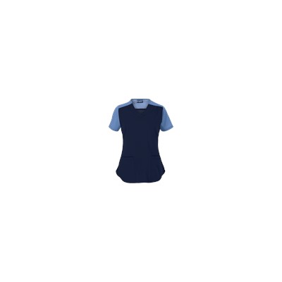 Butter-Soft Scrubs by UA™ Women's Color Block V-Neck Top