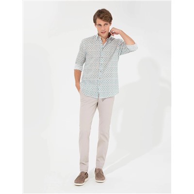 Zümrüt Slim Fit Uzun Kollu Gömlek