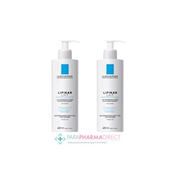 La Roche Posay Lipikar Lait Relipidant Corps Anti-Dessechement 2x400mlLot  × 2