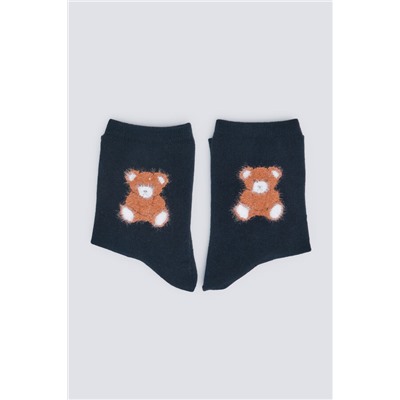 Calcetín oso rizo