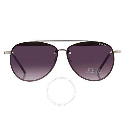 Guess Factory Smoke Gradient Pilot Ladies Sunglasses