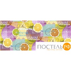 НабБ208141 Тропикана 1 роз комплект для бани и сауны Вафельное полотно Текс-Дизайн