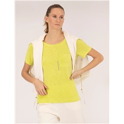 Yeşil Comfort Fit Tişört