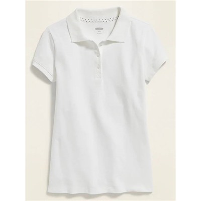 Uniform Pique Polo for Girls
