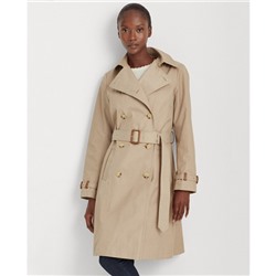 Lauren Cotton-Blend Trench Coat