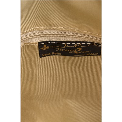 Bandolera de piel Negro - Firenze Artegiani