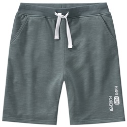 Jungen Joggingshorts mit Flammgarn