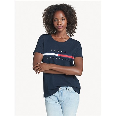 TOMMY HILFIGER ESSENTIAL FLAG T-SHIRT