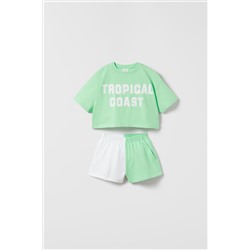 CONJUNTO CAMISETA Y BERMUDA