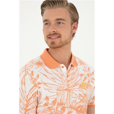 Erkek Regular Fit Polo Yaka Somon Tişört